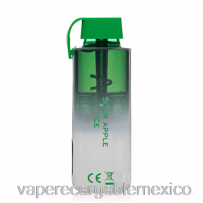 Vape Recargable Vozol Neon 10000 Desechable Hielo De Manzana Agria